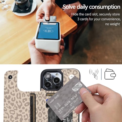 Étui portefeuille iPhone 16 Pro Max pour ne plus rayer votre écran avec vos clés - 3