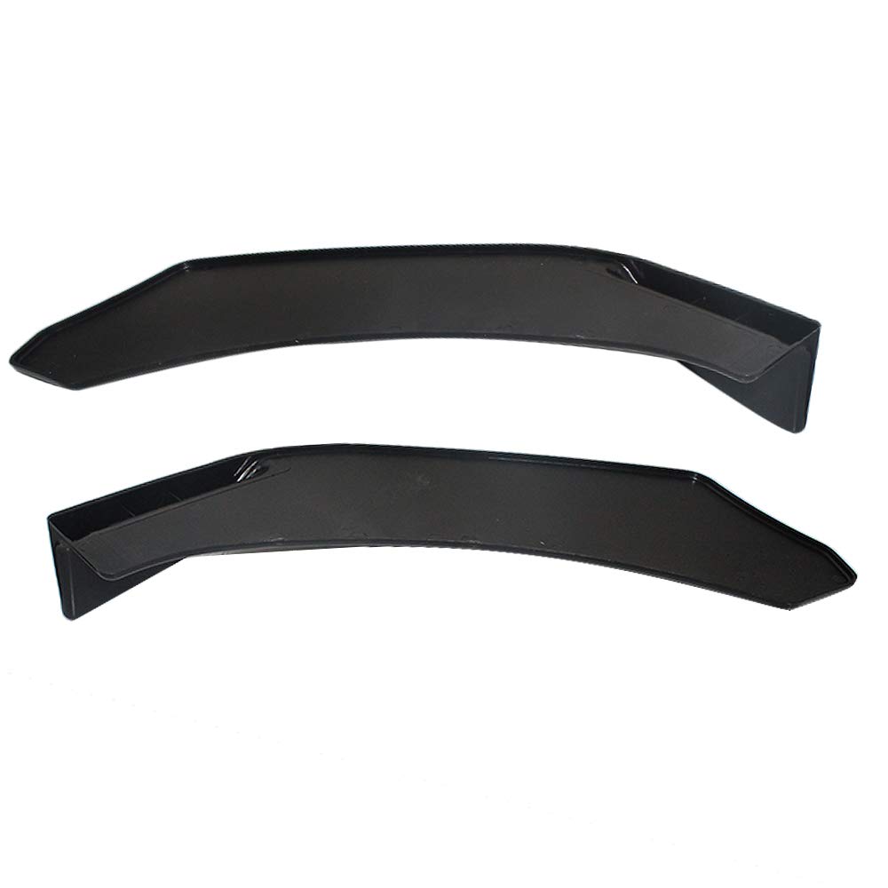 Buy ZXMOTO Universal Front Bumper Lip Body Kit ABS Glossy Black Front