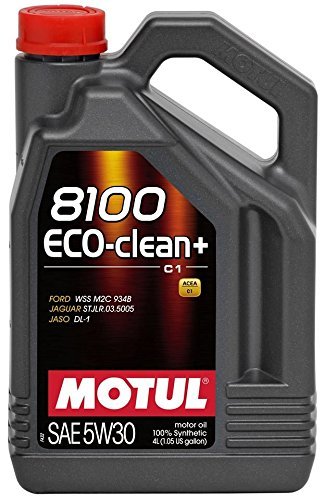 MOTUL(モチュール) 8100 Eco-clean+ 5W30 4L 100%化学合成オイル [正規品] 11112931