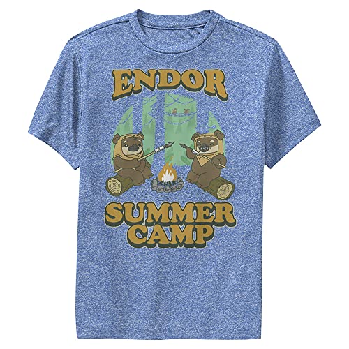 STAR WARS Endor Summer Camp Cute Boys Short Sleeve Tee Shirt