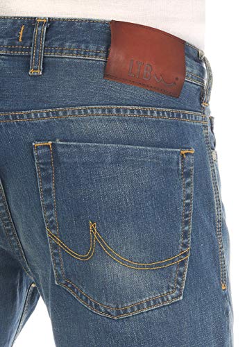 LTB Herren Jeans Tinman - Bootcut - Blau - Giotto Wash W29-W48 Baumwolle, Größe:33W / 32L, Farbe:Giotto Wash 2426 – Ansicht 6