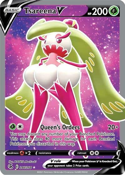 Tsareena V - 246/264 - Full Art Ultra Rare - Sword & Shield - Fusion Strike