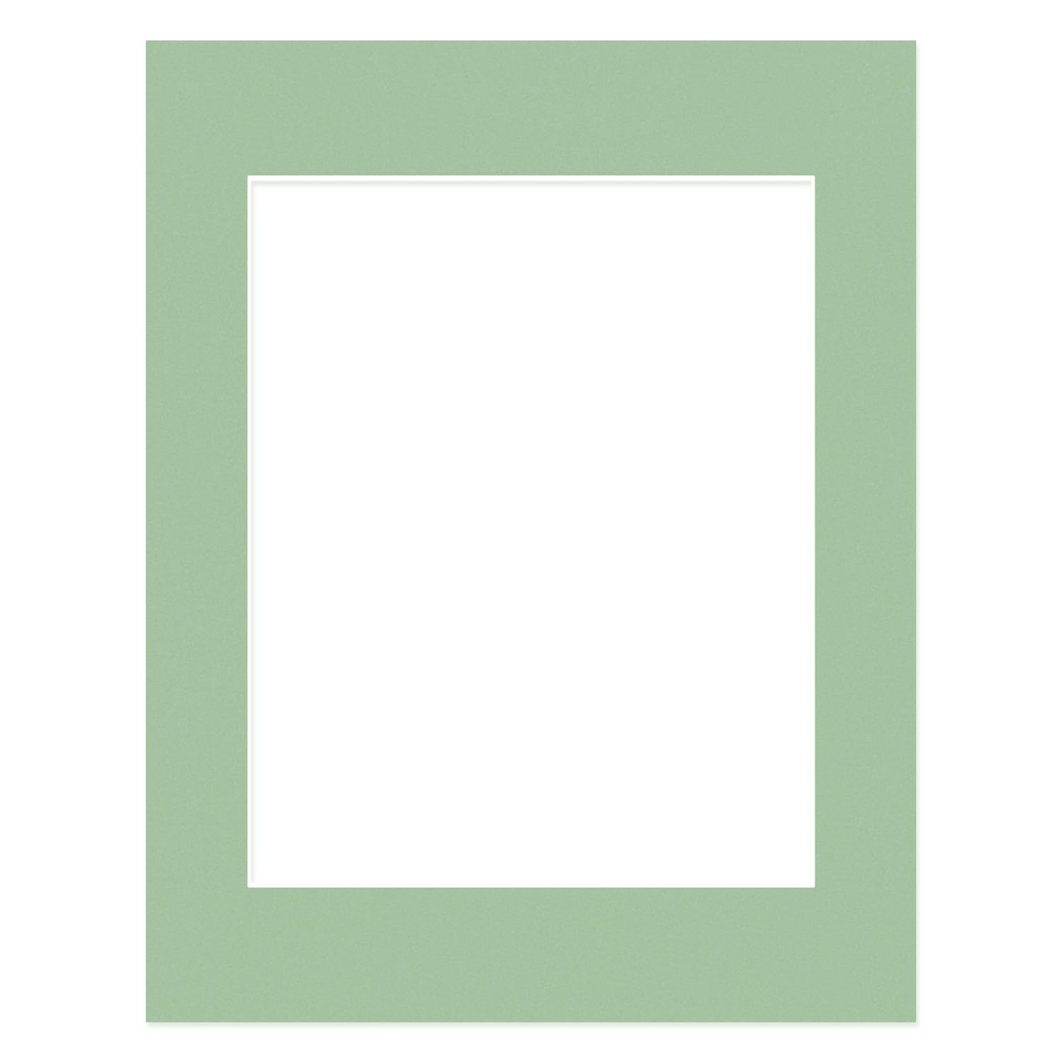 Alison Kingsgate 14x11" Sage Green Picture Mount for 10x8" Aperture — image 1