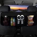 FH Group FH1122BLACK Car Trunk Organizer (Multi-Pocket Storage Collapsible for Easy Carry Perfect for Garage or Grocery Store), 1 Pack