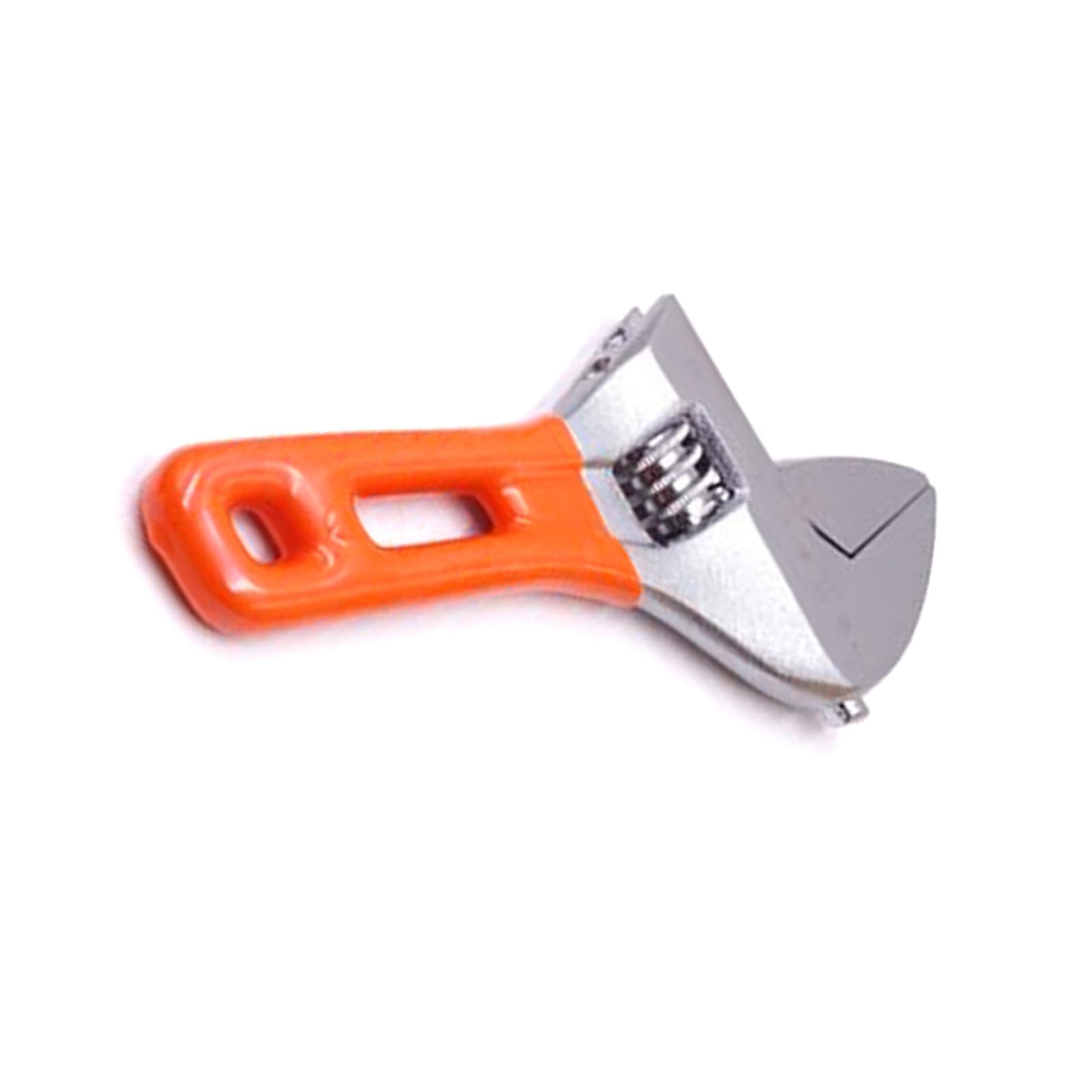 Msioytog 120Mm Professional Adjustable Spanner 30Mm Wide Jaw Slip-Resistant Grip For Bathroom Plumbing & Tight Space Repairs Quick Adjustable Spanner