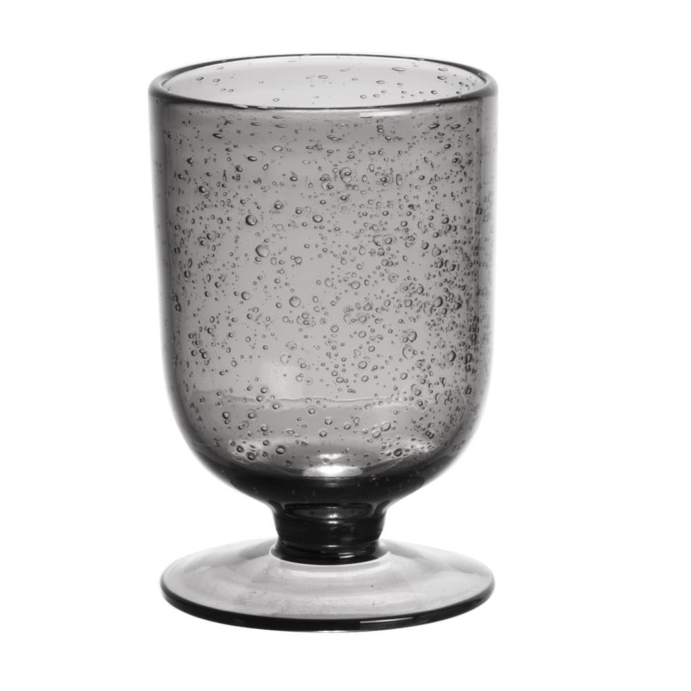 Table Passion - Copas Vaso de pie gordos de 25 cl gris (lote de 6)