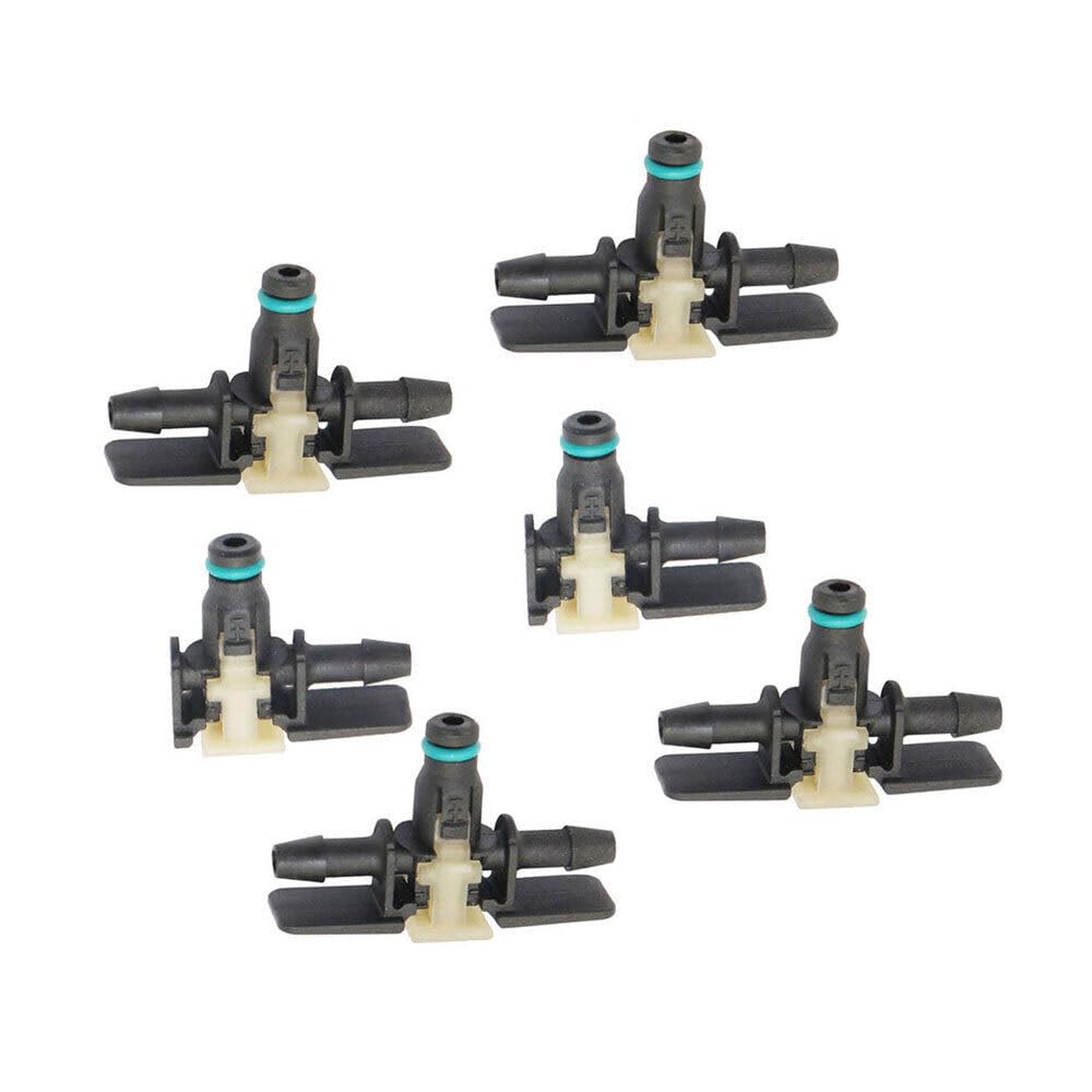 Anxingo 6 Pcs 926-028 Fuel Injector Sleeves Cups Seals Replacement for Ford Explorer Mustang Ranger, F77Z-9G512-AA 1F82-13-250 Adapter Kit Replacement Anxingo 6 Pcs 926-028 Fuel Injector Sleeves Cups Seals Replacement for Ford Explorer Mustang Ranger, F77Z-9G512-AA 1F82-13-250 Adapter Kit Replacement