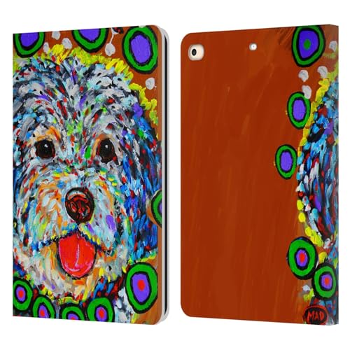 Étui iPad 9.7 antichoc en cuir Mad Dog Art contre les rayures d'écran