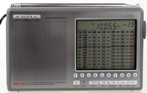 Kaito KA1103 Worldband Radio (Dark Gray)