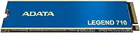 SSD Adata Legend 710 256GB NVMe M.2 2280 (Leitura até 2100MB/s e Gravação até 1000MB/s)