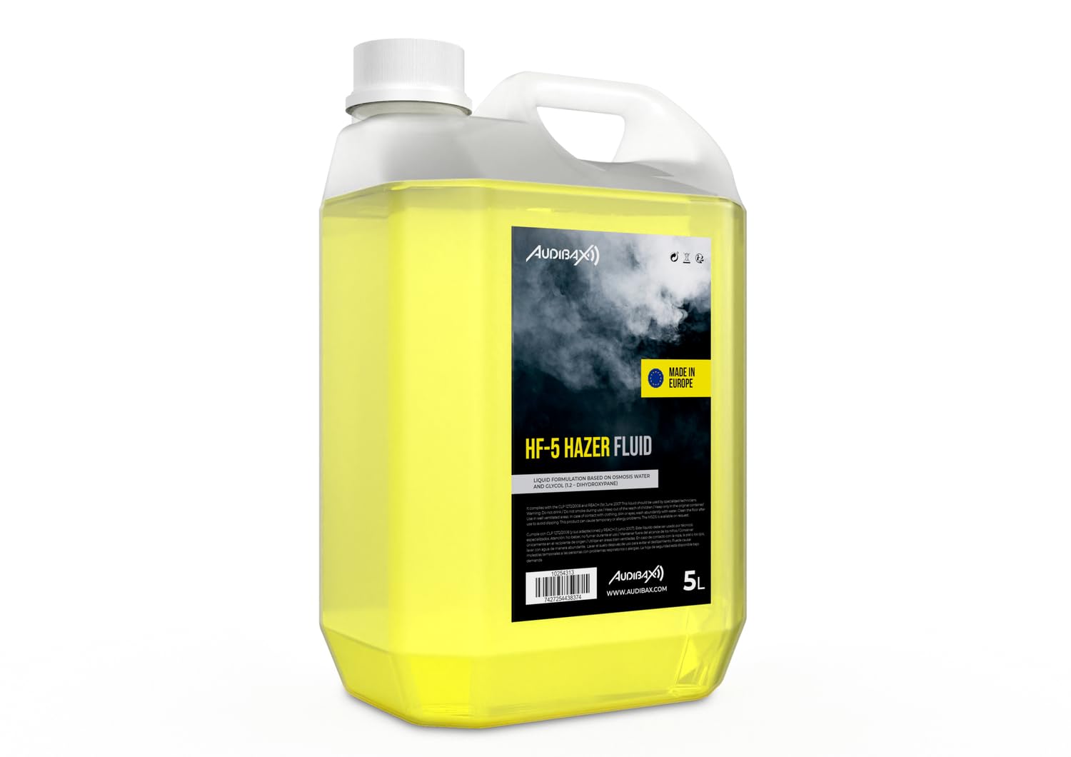 Audibax HF-5 Hazer Fluid Liquido Hazer 5L