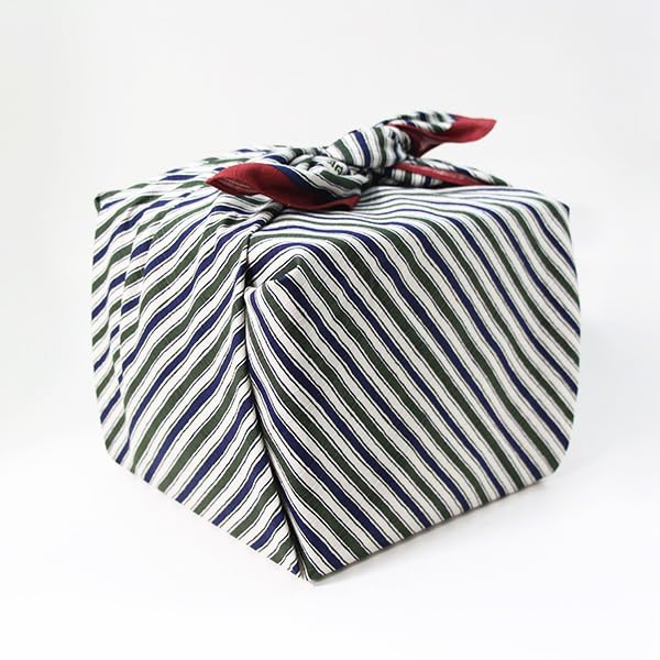 レア☆昭和レトロ☆ヴィンテージ 伯耆酪農々業協同組合　大判　風呂敷 Amazon.co.jp: 風呂敷 重箱 縞 グリーン いせ辰 90cm 綿100