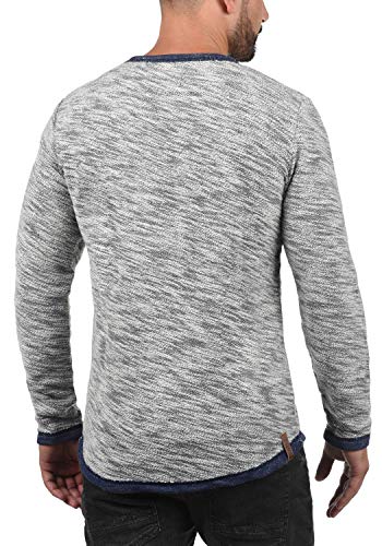 Pull en sweat !Solid SDFlocks pour homme à col rond en coton regular fit