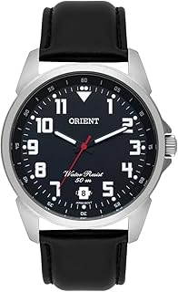 Relógio orient masculino ref: mbsc1031 p2px social prateado