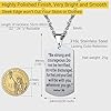 PROSTEEL Cross Necklace for Men, Lord's Prayer Dog Tag Pendant with Adjustable Chain 22-24 Inches 316L Stainless Steel Bible Verse Christian Gifts for Men (with Gift Box) #3