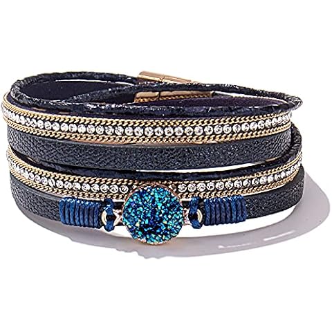 FANCY SHINY Boho Wrap Bracelet Cover