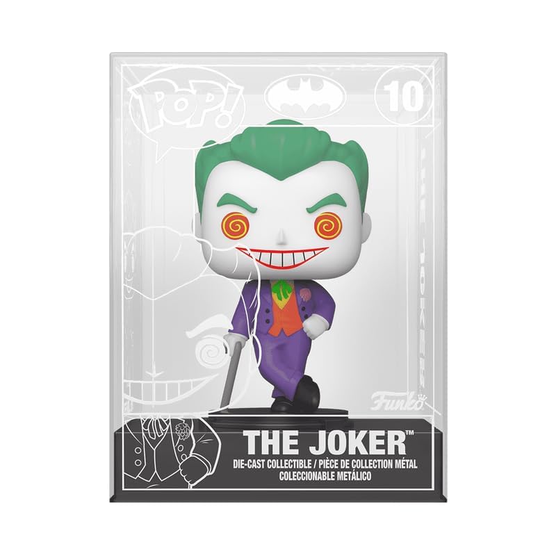 Funko Pop! Die-Cast: DC Comics - The Joker *Chase Possible Shop Exclusive, 74301, Silver - Image 2