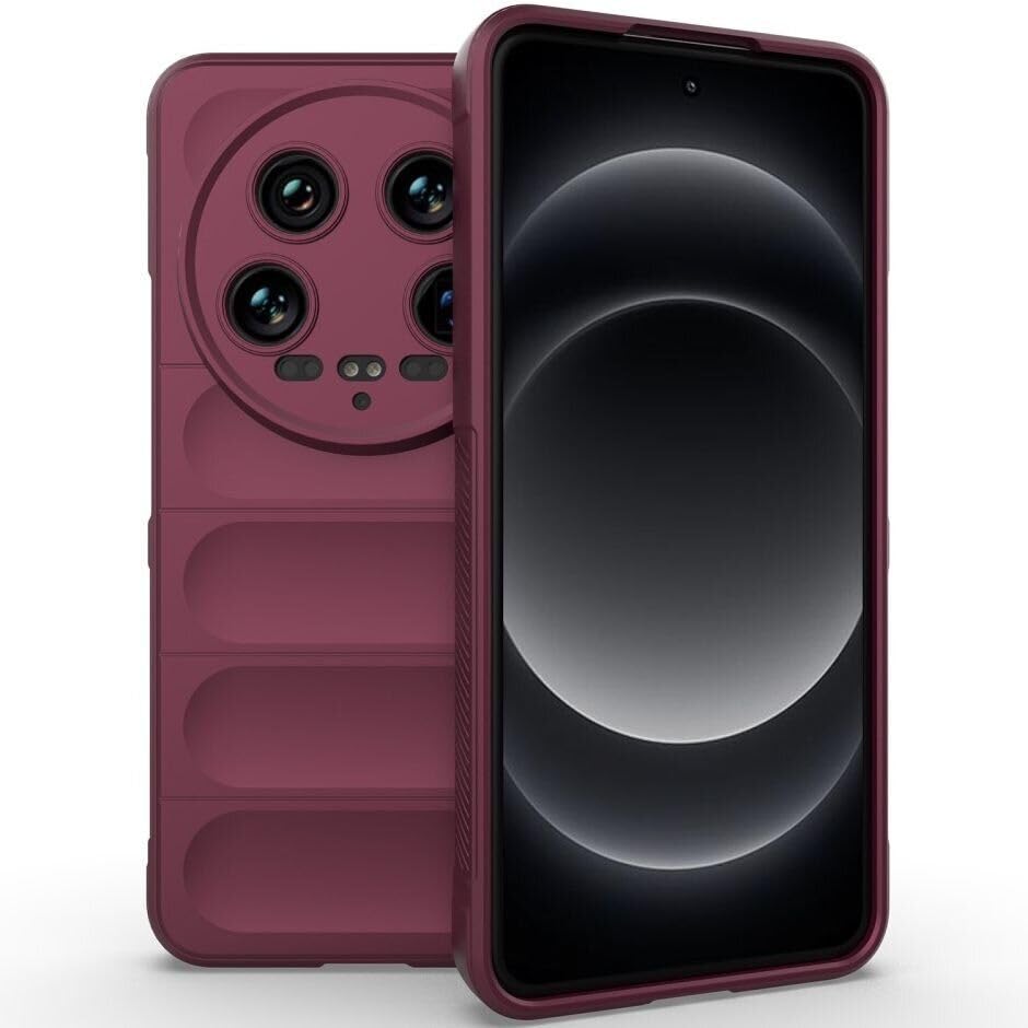 Casodon Liquid Silicon Back Cover Case for Xiaomi Mi 14 Ultra 5G, Shockproof Military Grade Protection, Micro-Fibre Inner Side Built-in Anti-Slip Grip Xiaomi Mi 14 Ultra 5G Back Cover [TPU|Plum] (B0D2BCD462) Amazon Price History, Amazon Price Tracker