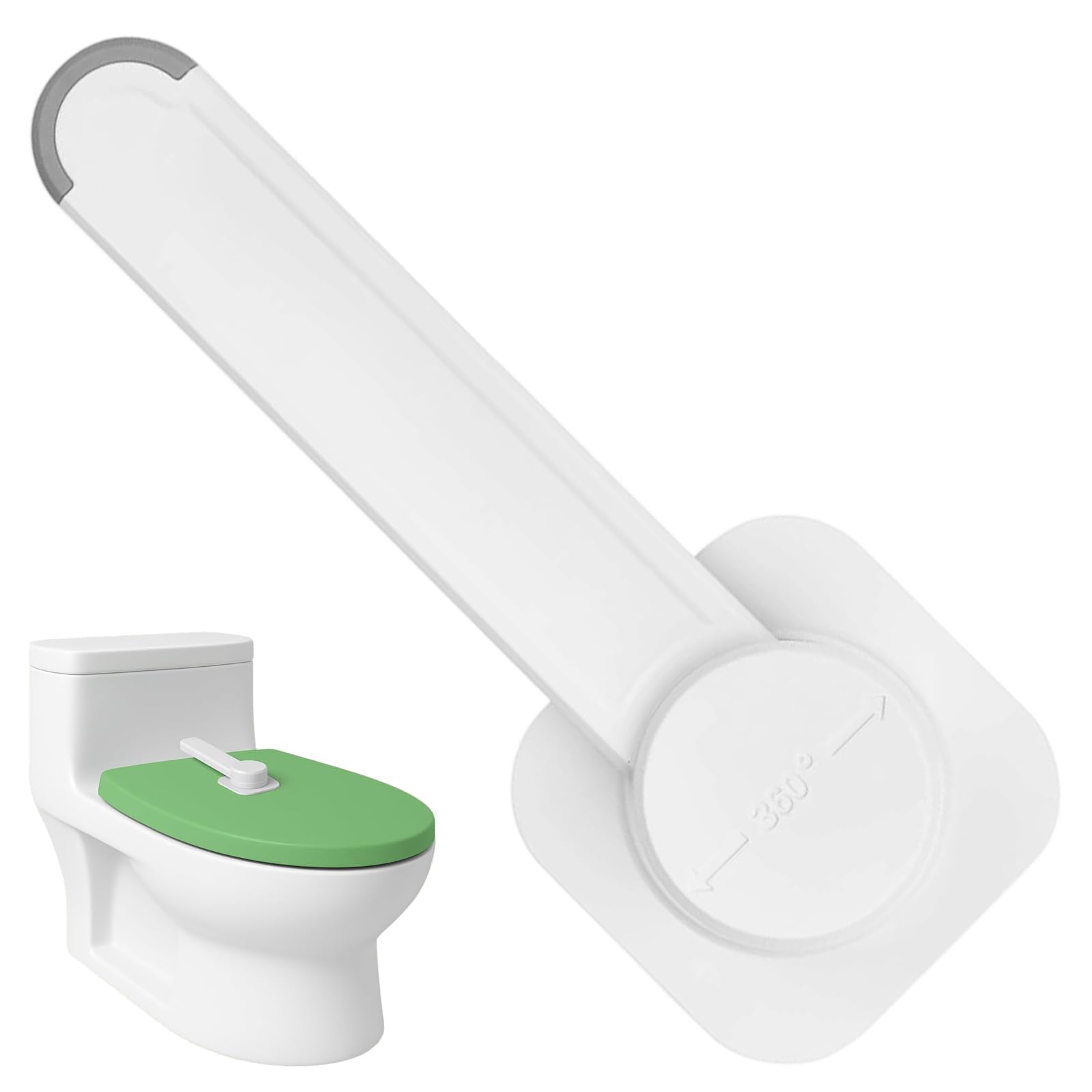 Toilet Lock, Toilet Door Lock, Easy to Install, Home Bathroom Protection