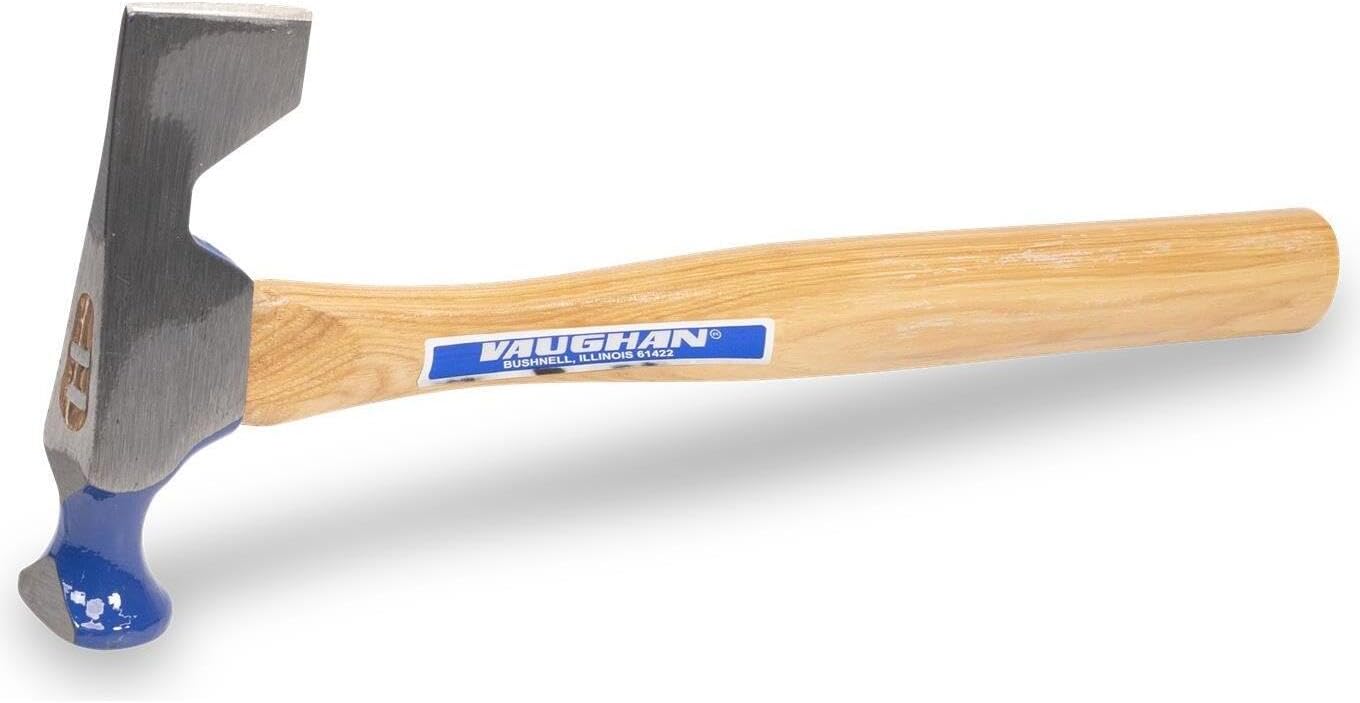 VAUGHAN 2 pack of Drywall Hatchet, Made In The USA, Polish, Milled, Crowned Face, WB, VN21001