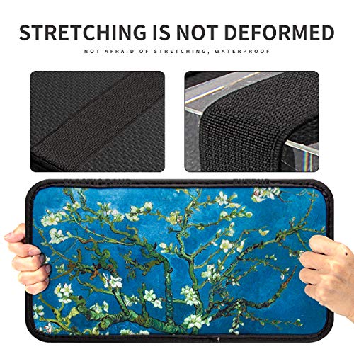 Vehicle Center Console Armrest Cover Pad, Universal Fit Comfort Center Console Armrest Cushion for Car, Various Patterns Design Car Armrest Cover