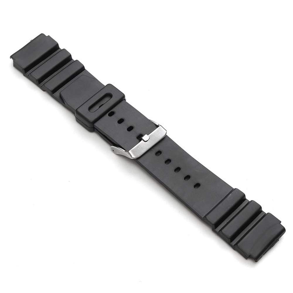 EwatchAccessories 22mm PU Rubber Watch Band Strap for Men and Women | Confortable and durable Material (B08CSTYSWD) Amazon Price History, Amazon Price Tracker