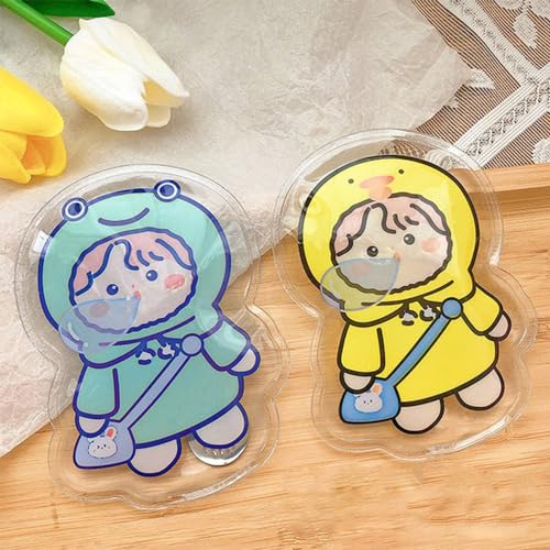 Image of GTC Pocket Sized Cartoon Themed Self Heat Gel Pouch Eco Friendly Self Heating Hand Warmer Gel Pouch (28 /18H-3, Multicolor) (4)
