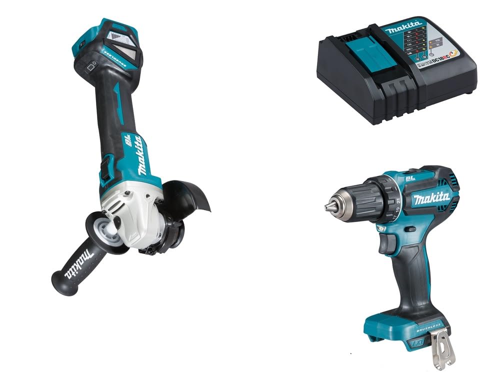 Makita DLX3179TX1 Kit combinato utensili a batteria 18V 5.0Ah 2 batterie + caricatore borsa trasporto