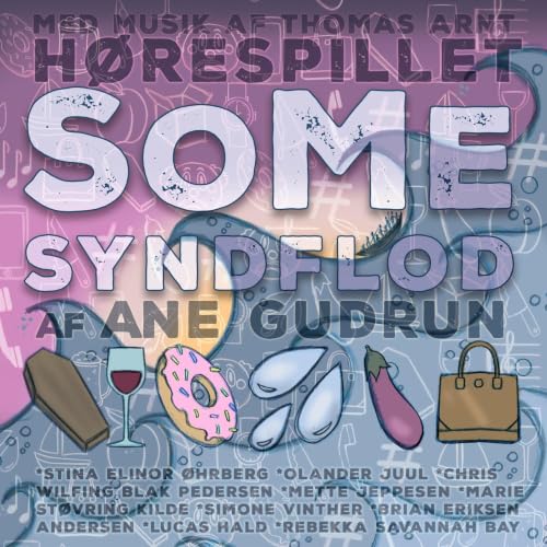 Diseño de la portada del título H&oslash;respillet SoMe syndflod