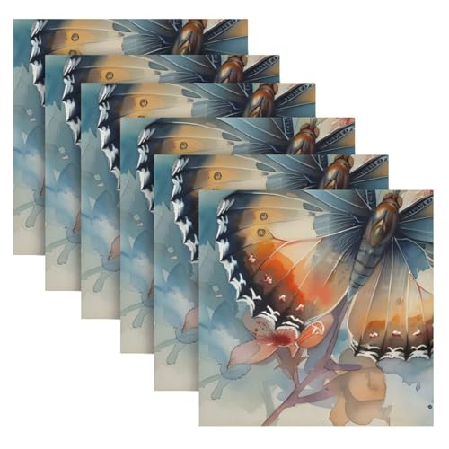 Servilletas de Tela Multicolor Pack 6 de 20x20 in miniatura 2