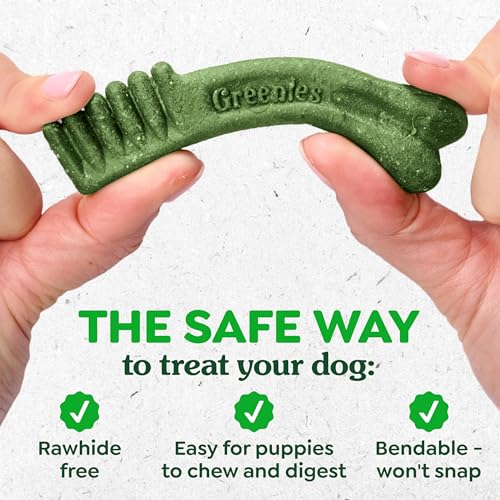 Greenies Puppy Teenie Natural Dental Dog Treats, Original Flavor, 22 Count - image 7