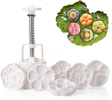 Cdgh Mgoh 021 Emporte Pieces Poussoir 6 Empreintes Makrout Baklawa Sables Gateaux Orientaux Amazon Fr Cuisine Et Maison