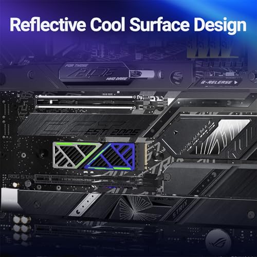 JEYI NVMe M.2 SSD Heatsink,Magnesium Aluminum Alloy High-Efficiency Heatsink with Thermal Silicone Pad for PS5/mATX/MiniATX，Compatible with Samsung 990 EVO Plus/990 PRO/980 Pro/980 EVO/970 Pro/970 EVO by JEYI - Image 3