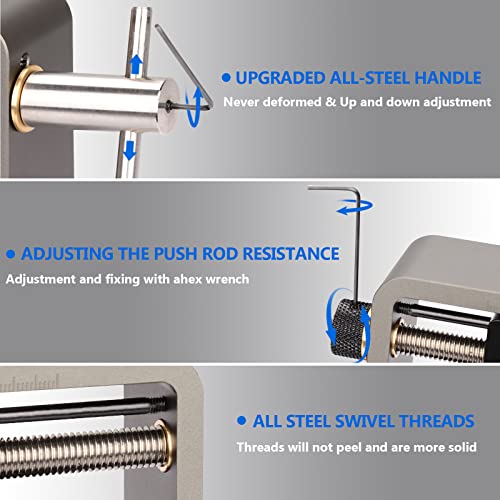 Pridefend Sight Pusher for Glock Square Slides,Sight Pusher Tool, Heavy