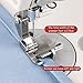 YEQIN Adjustable Bias Binder Foot Edge Guide Foot Hemmer Foot #T9 3-in-1 Universal Multifunctional Presser Foot for Industrial Lockstitch Sewing Machine