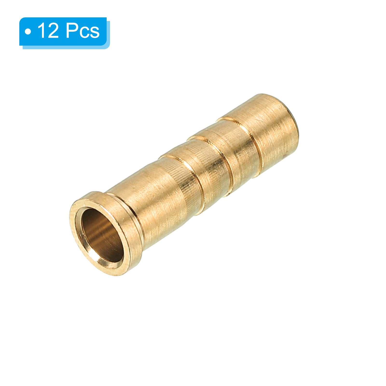 PATIKIL 38 Grain Archery Arrow Brass Insert, 12 Packs Insert Screw Copper Brass Arrow for .244/6.2mm Carbon Arrows - Image 3