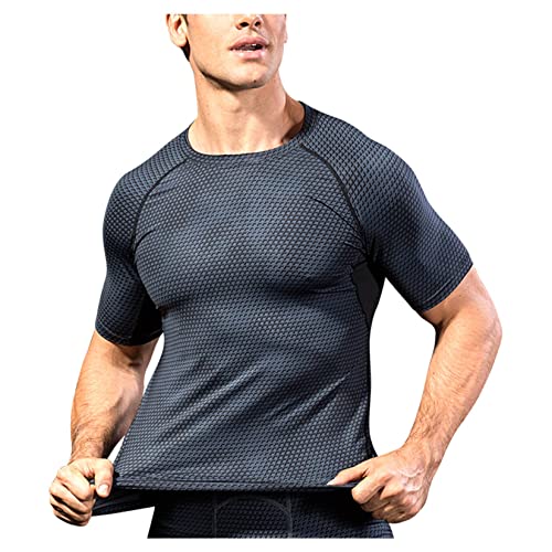 T-shirt compression UNeedVog manches courtes idéal pour vos séances de crossfit et running matin