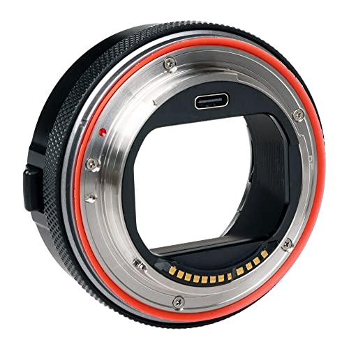 MK-EFTR-B AF Autofocus Control Ring Mount Adapter Compatible with Canon EF/EF-S Lenses on EOS R Cameras RF Mount - Image 3