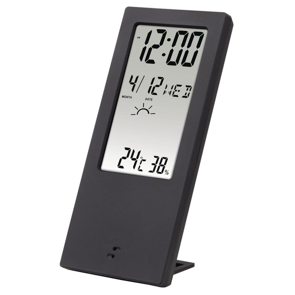 HAMA "TH-140" Thermometer/Hygrometer, with weather indicator, Black