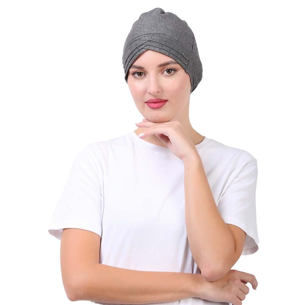 Pure Cotton Turban Design 3 layer Muslim Women & Girls Under Hijab Cap-picture-56