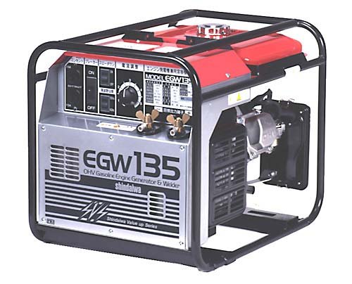 EGW160M!新ダイワハイパワー溶接機！使用時間12.7時間 発電機 