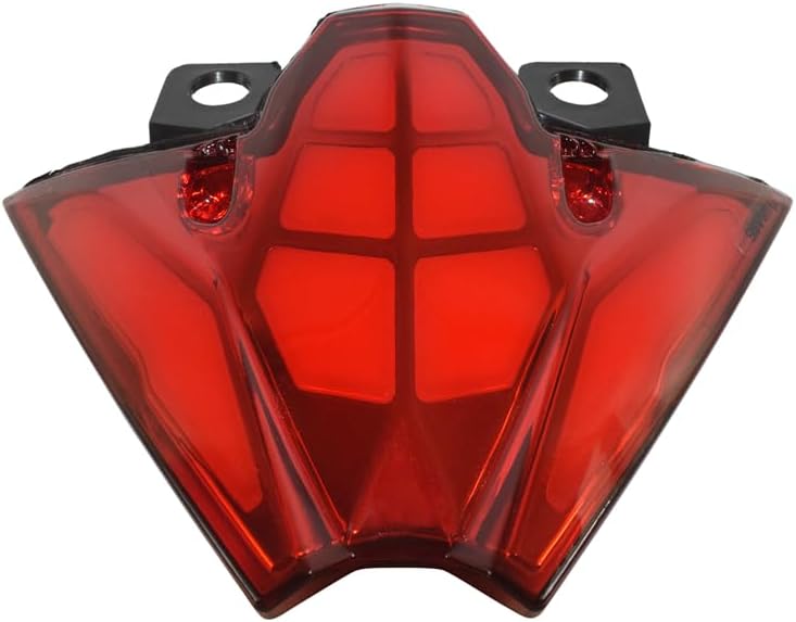 Motorbike For Kawasaki Ninja 500 500SE EX500 2024 2025 E-Mark Rear Tail Light Brake Turn Signals Integrated LED Stop Light (Red Lens)