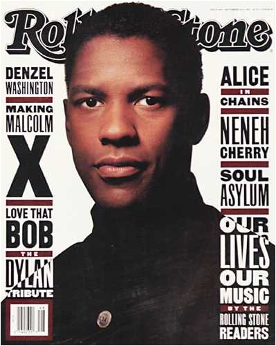 Rolling Stone Magazine # 644 November 26 1992 Denzel Washington (Single Back Issue)