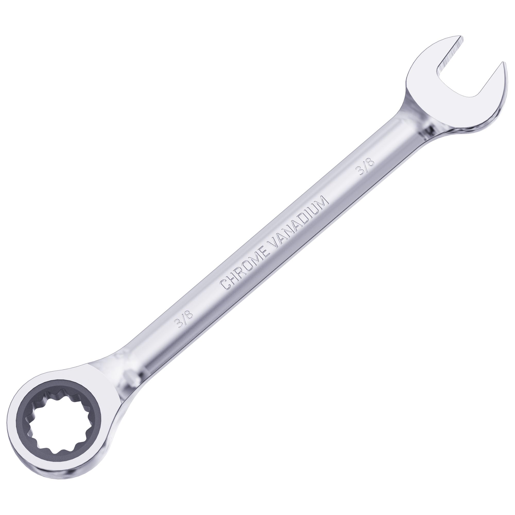 3/8 Inch Ratcheting Combination Wrench SAE