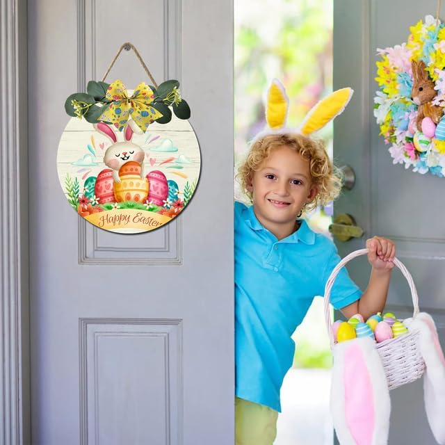 Easter Door Decorations - Wooden Wall Decor for Spring