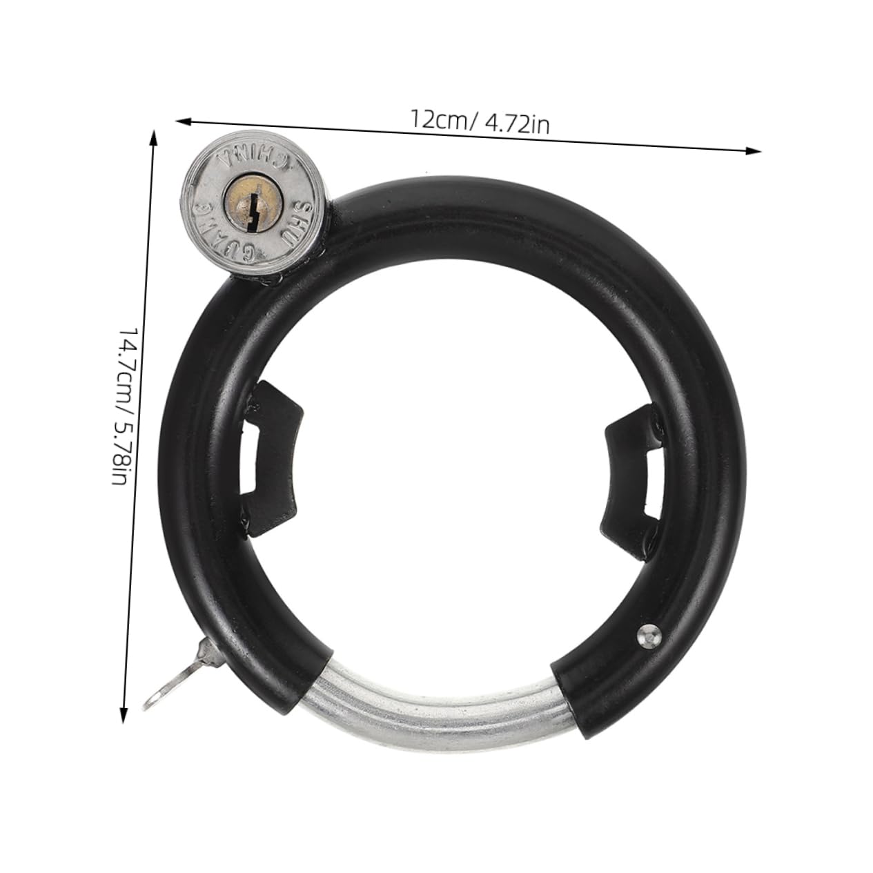 NAMOARLY Long-Lasting Bike Security Locks 2 Pack of Scratch-Proof Bike Chain Locks