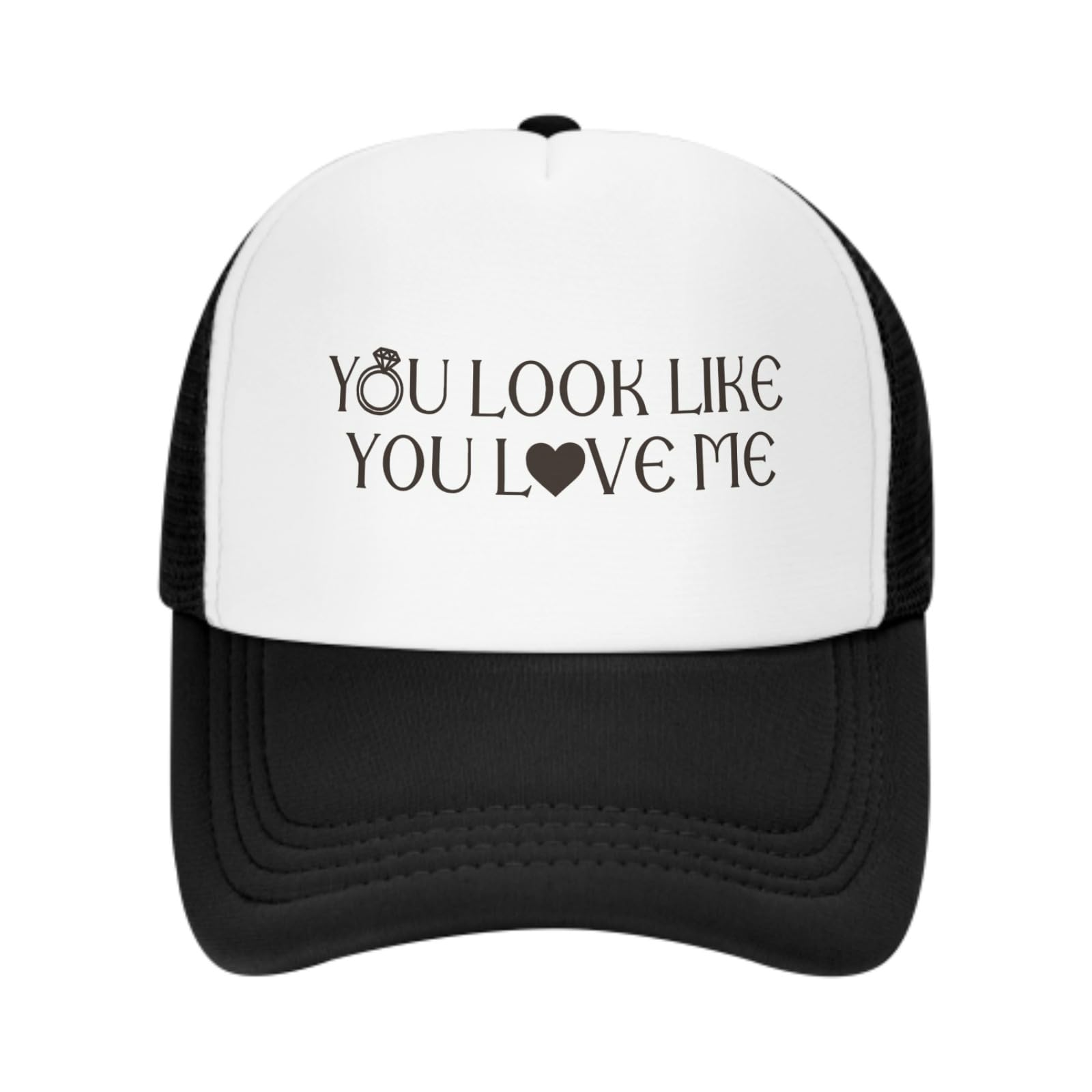 Funny Trucker Hats,Trucker Hat Baseball Cap for Women Snapback Adjustable Hat Humor Gift Men