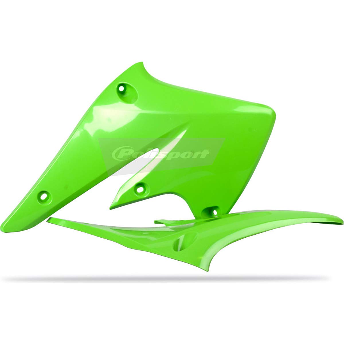 Polisport 8410500007 - Copriradiatore Robusti E Durevoli Compatibile Con Le Moto Kawasaki A Colori Verde - 4