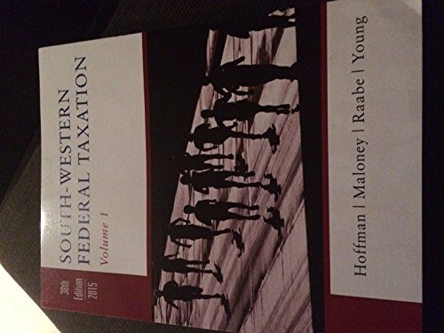 South-Western Federal Taxation 2015 1305310810 Book Cover