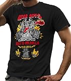 Kurzarm. LeRage Shirts Road to Valhalla Tour Mad Max Tee Shirt Herren Gr. XL, Schwarz